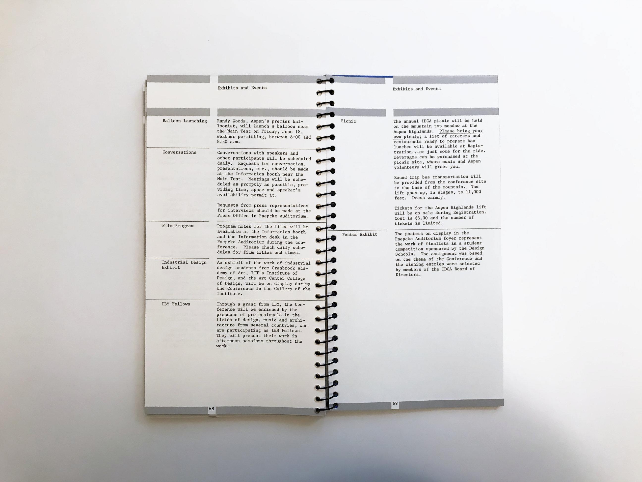 International Design Conference, Aspen Paul Rand Modernist Master